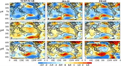 South America Climate During the 1970–2001 Pacific Decadal Oscillation Phases Based on Different Reanalysis Datasets